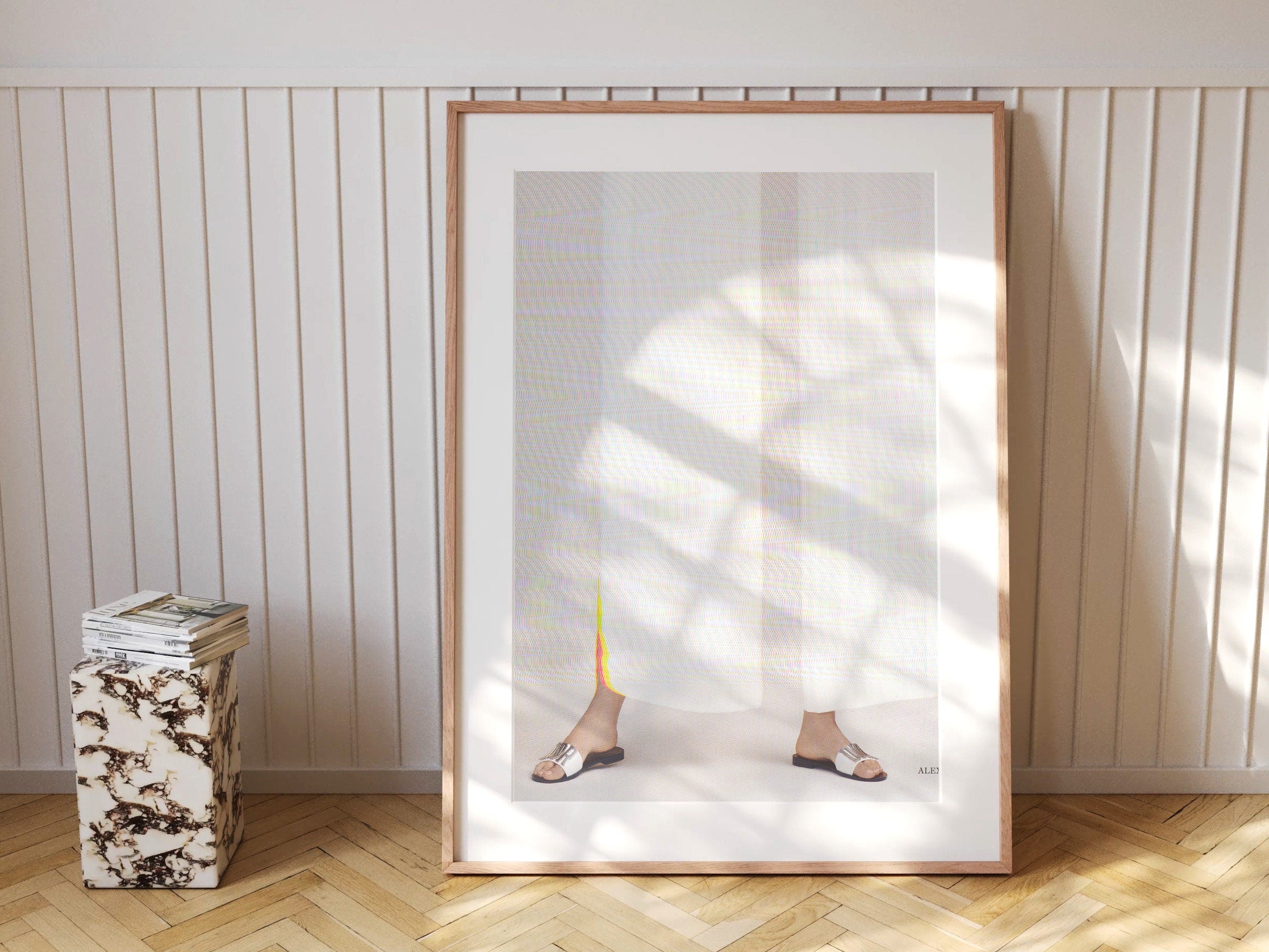 Surreal Altered Fashion Photograph - Minimalist Chic Wall Decor for Contemporary Living Spaces | Untitled (142) Giclée Print