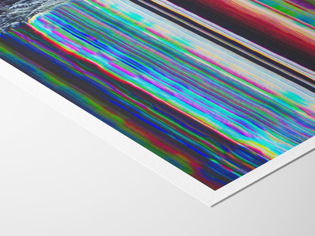 Woman In Nature Altered Fashion Photo Wall Art - Colorful Maximalist Aesthetic Decor for Home, Office, Bedroom | Untitled (152) Giclée Print