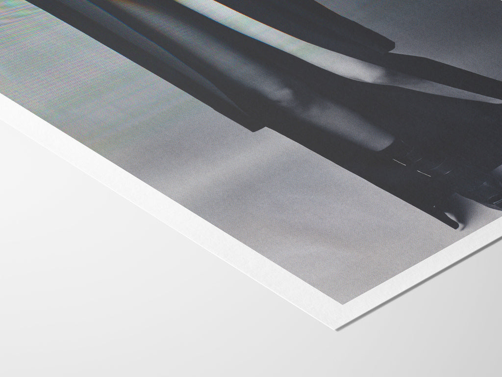 Chic Black and White Fashion Art Print - Elegant Minimalist Wall Decor for Modern Living Spaces | Untitled (153) Giclée Print