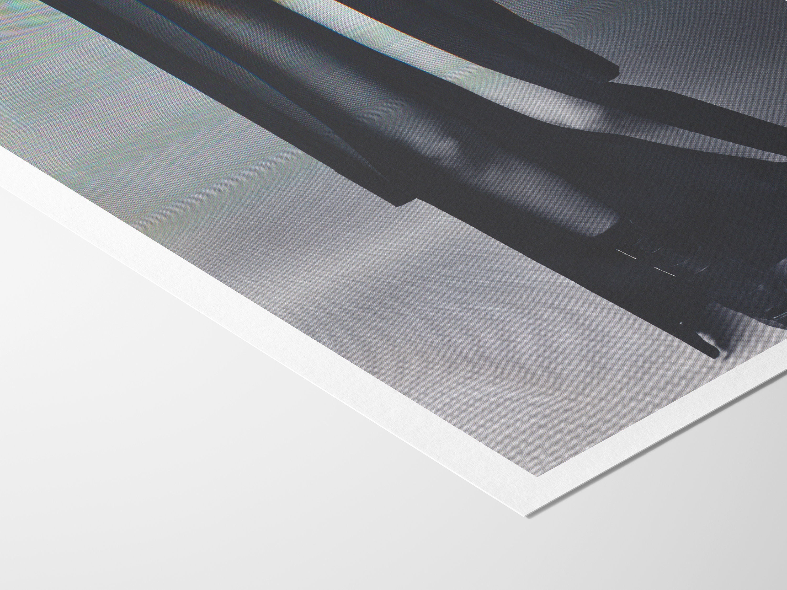 Chic Black and White Fashion Art Print - Elegant Minimalist Wall Decor for Modern Living Spaces | Untitled (153) Giclée Print