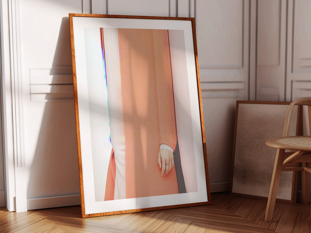 Dreamy Altered Fashion Portrait - Soft Color Palette for Contemporary Home Decor | Untitled (162) Giclée Print