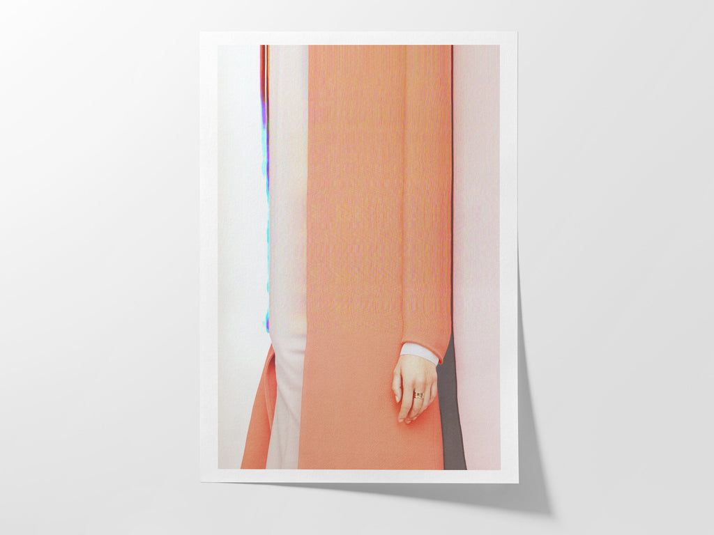 Dreamy Altered Fashion Portrait - Soft Color Palette for Contemporary Home Decor | Untitled (162) Giclée Print