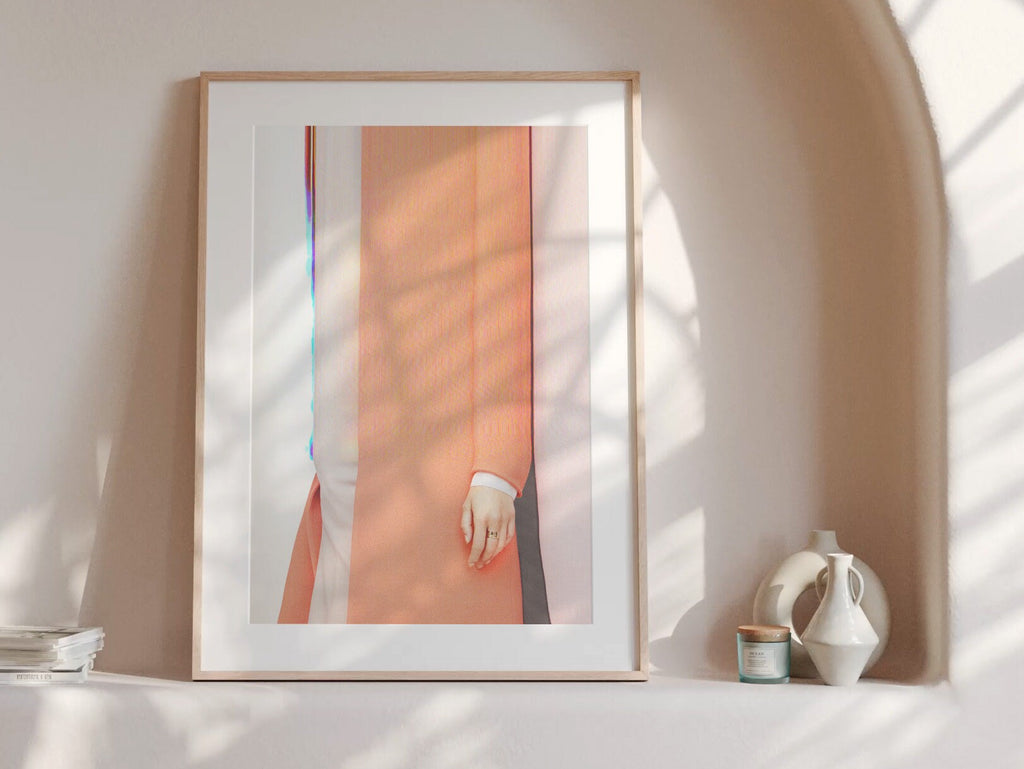 Dreamy Altered Fashion Portrait - Soft Color Palette for Contemporary Home Decor | Untitled (162) Giclée Print