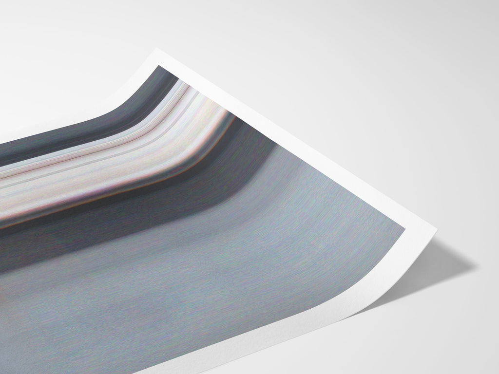 Surreal Altered Portrait in Red Dress - Unique Minimalist Wall Art for Modern Home Decor | Untitled (163) Giclée Print