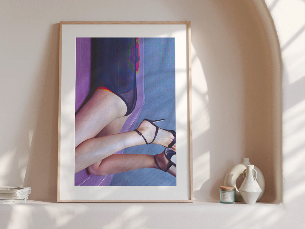 Sensual Abstract Fashion Photography Print - Modern Glamorous Wall Art for Bedroom, Living Room, Office Decor | Untitled (167) Giclée Print
