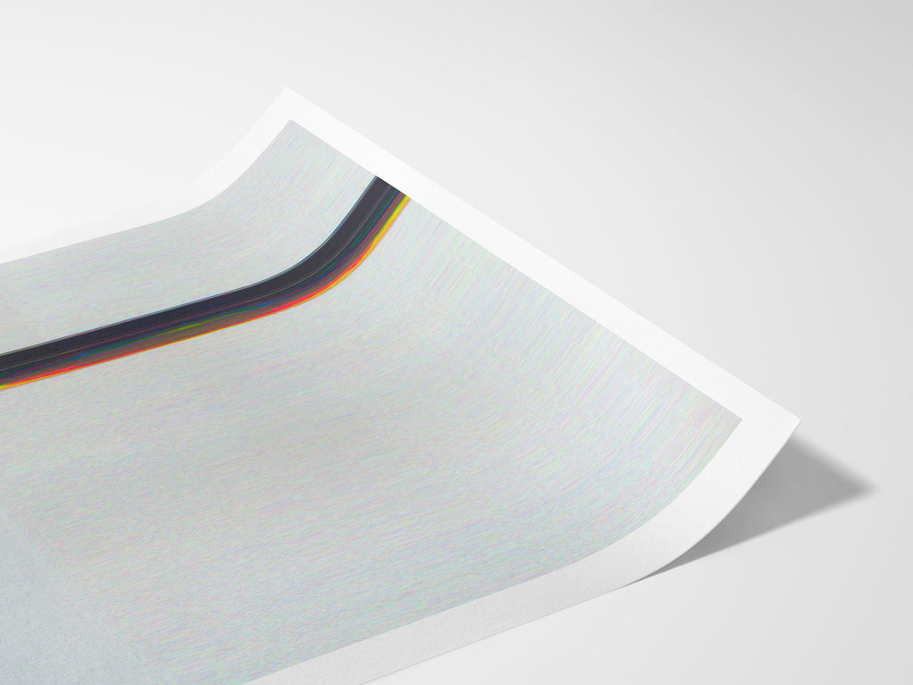 Trippy Altered Woman Portrait Wall Art - Beautiful Blue Ocean Photo Wall Decor For Home, Office, Apartment | Untitled (172) Giclée Print