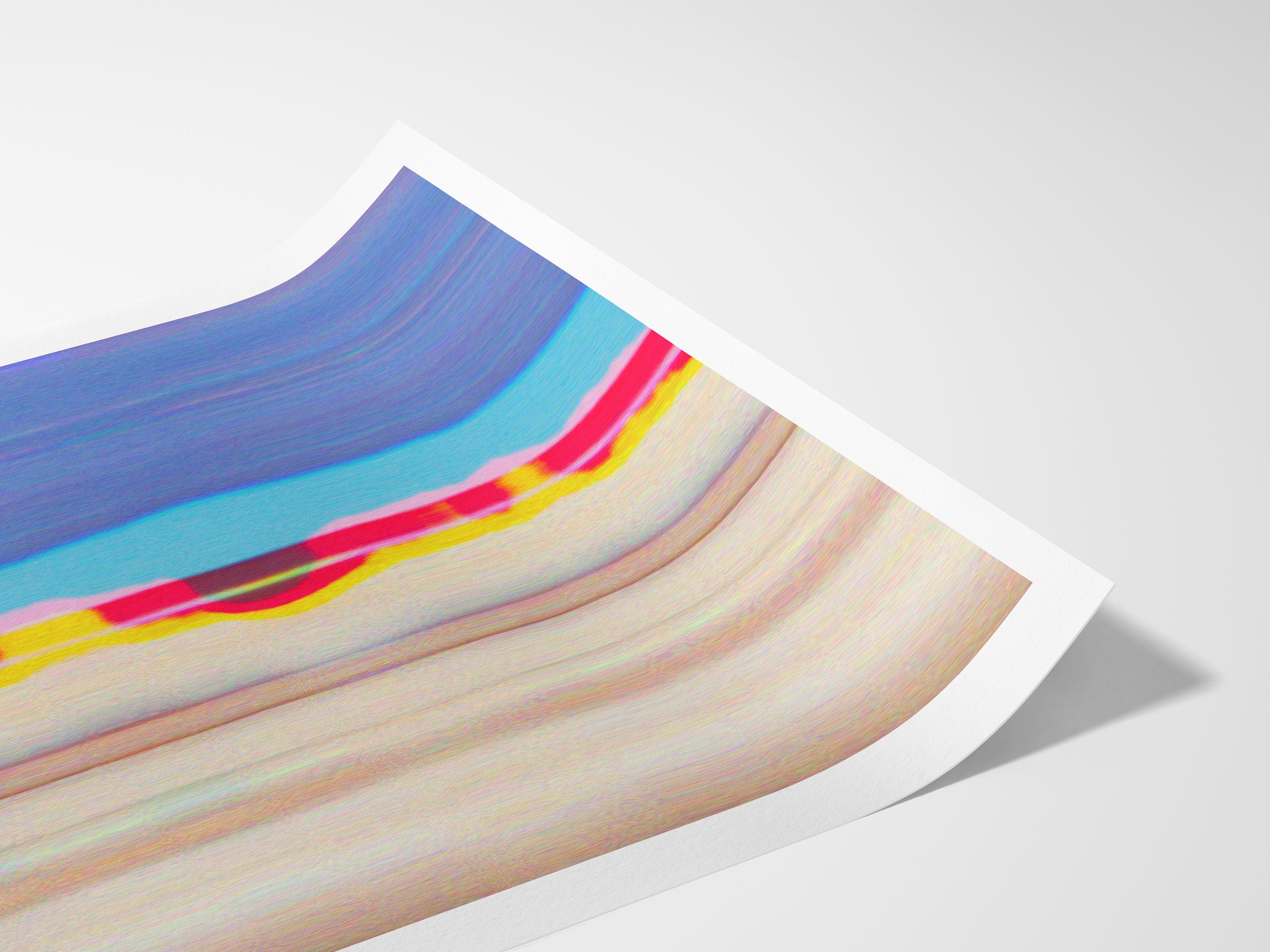 Surreal Altered Fashion Photo Art - Trippy Colorful Psychedelic Wall Decor for Home, Office, Living, Dining | Untitled (180) Giclée Print