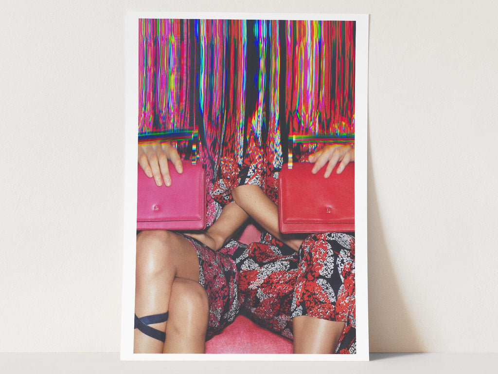 Surreal Altered Fashion Photography - Colorful Feminine Wall Art for Modern Home Decor | Untitled (189) Giclée Print