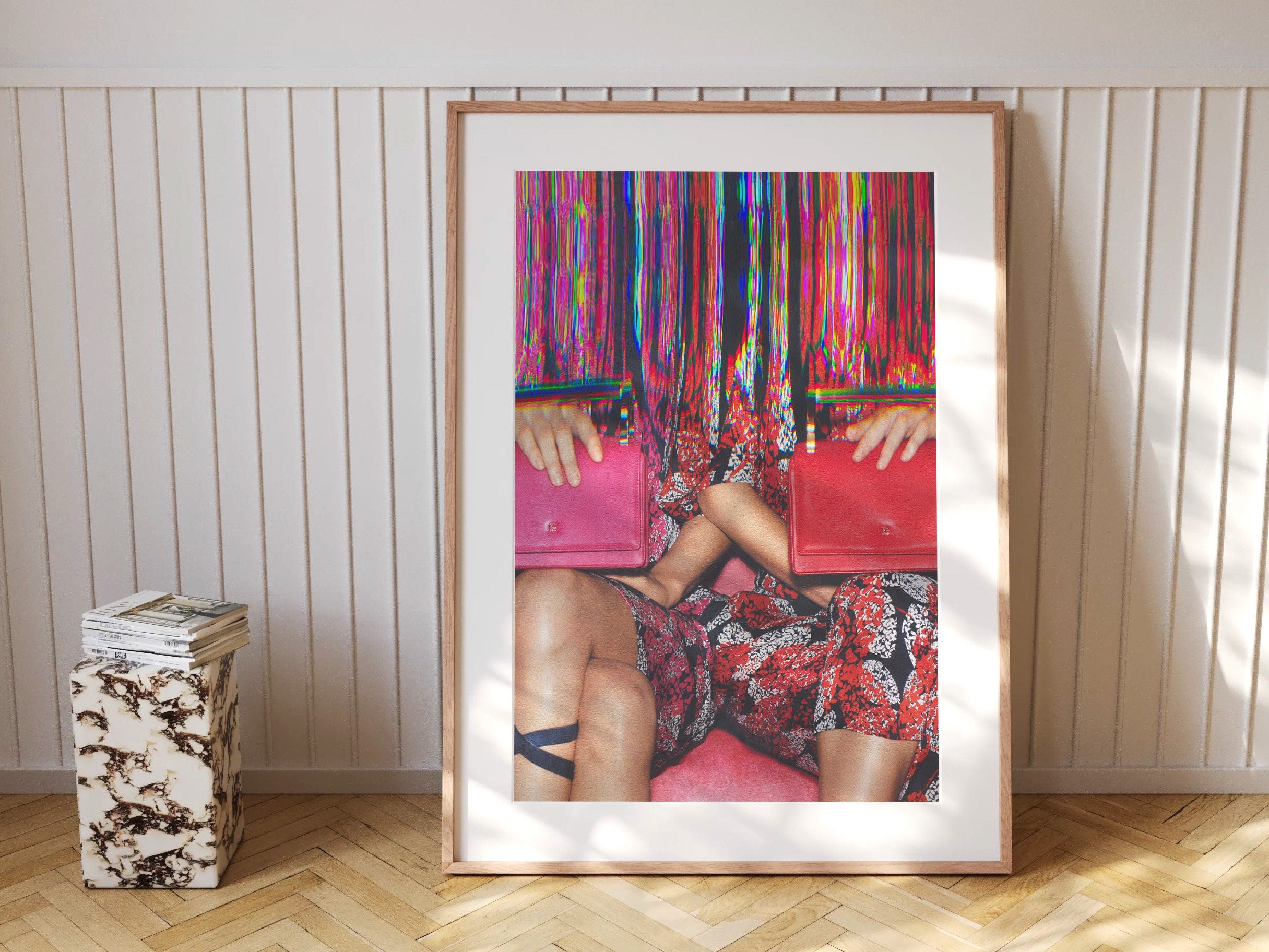 Surreal Altered Fashion Photography - Colorful Feminine Wall Art for Modern Home Decor | Untitled (189) Giclée Print