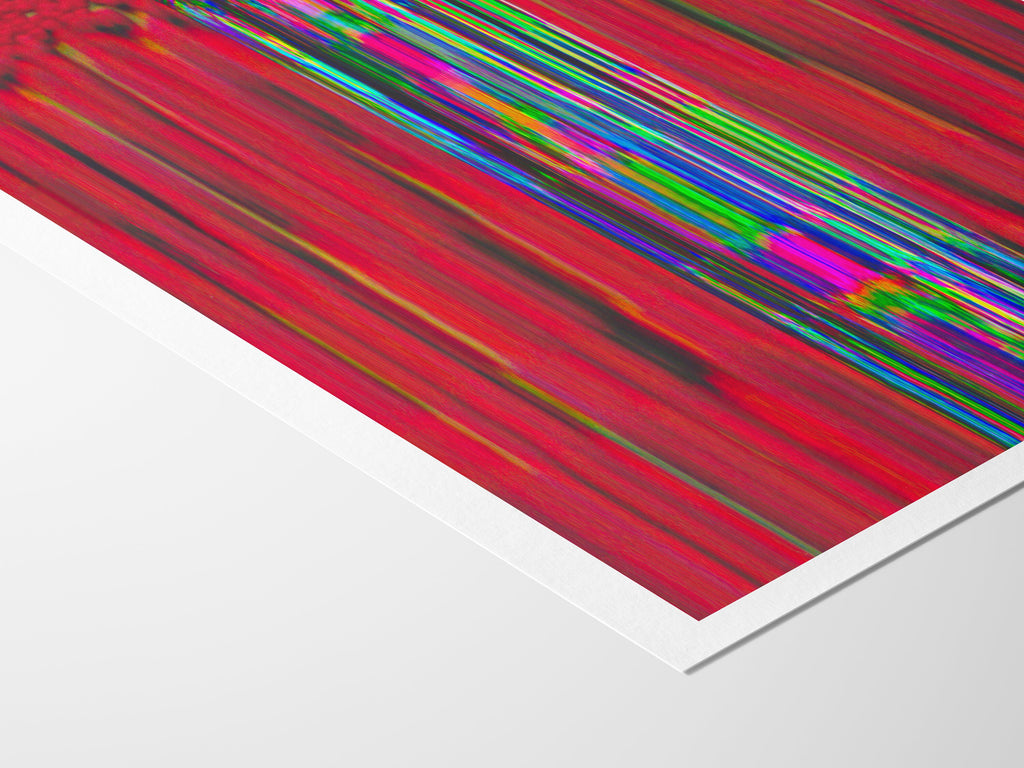 Vibrant Surreal Fashion Portrait Art - Colorful Altered Photography for Contemporary Home Decor | Untitled (198) Giclée Print