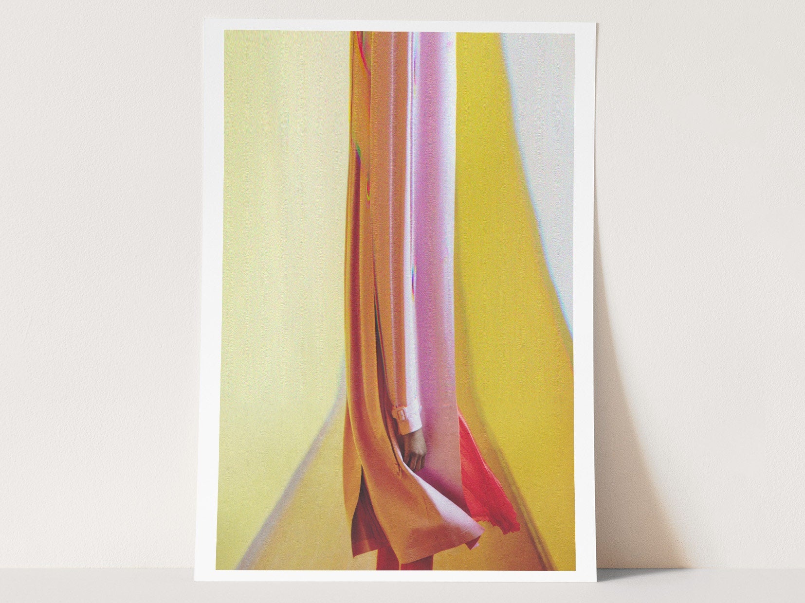 Altered Colorful African American Portrait Photo Art - Abstract Surreal Wall Decor for Home, Office, Apartment | Untitled (200) Giclée Print