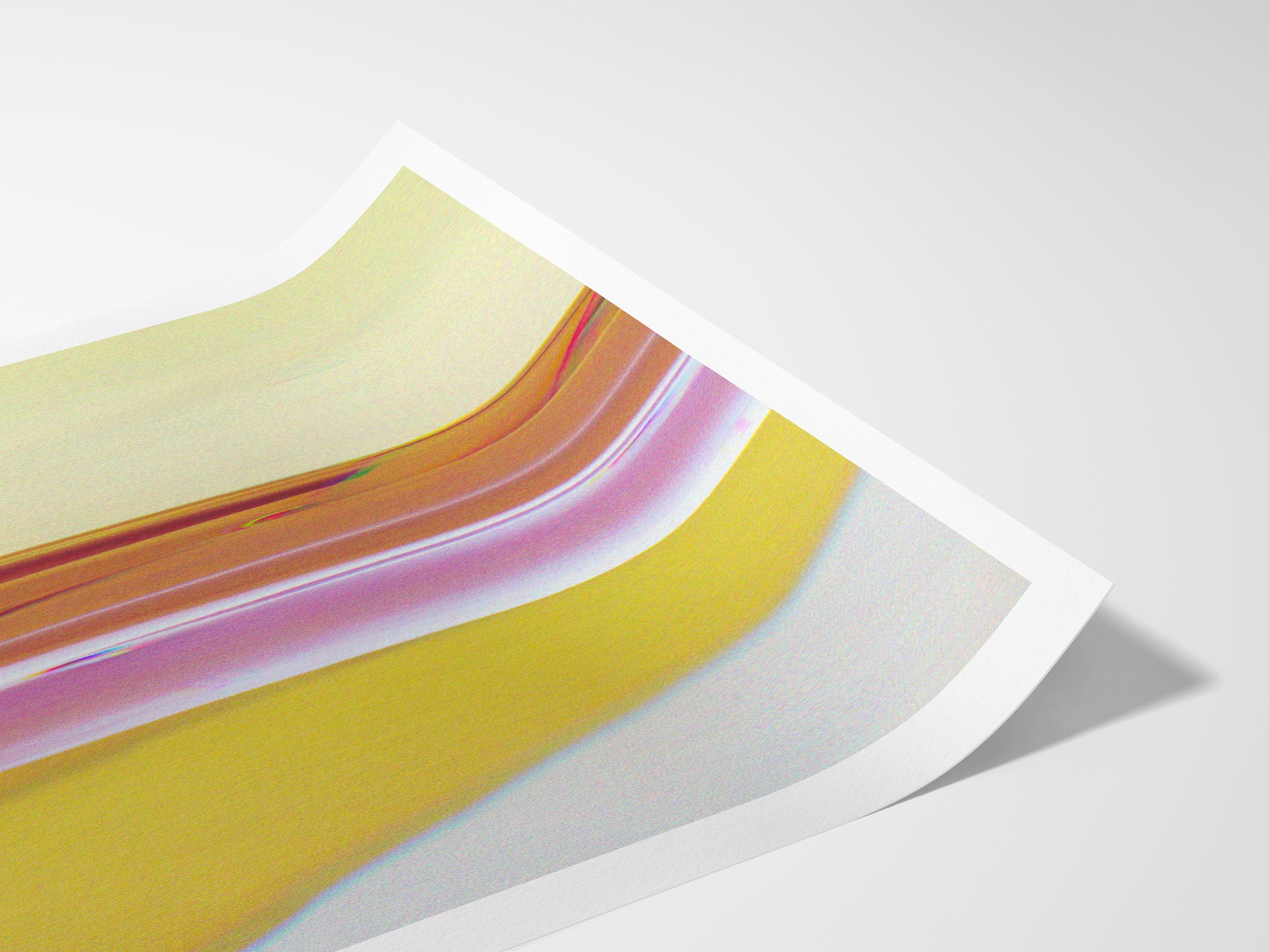 Altered Colorful African American Portrait Photo Art - Abstract Surreal Wall Decor for Home, Office, Apartment | Untitled (200) Giclée Print