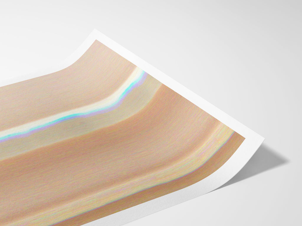 Abstract Altered Feminine Fashion Portrait Wall Art - Surreal Postmodern Eclectic Decor for Bedroom, Bathroom | Untitled (203) Giclée Print