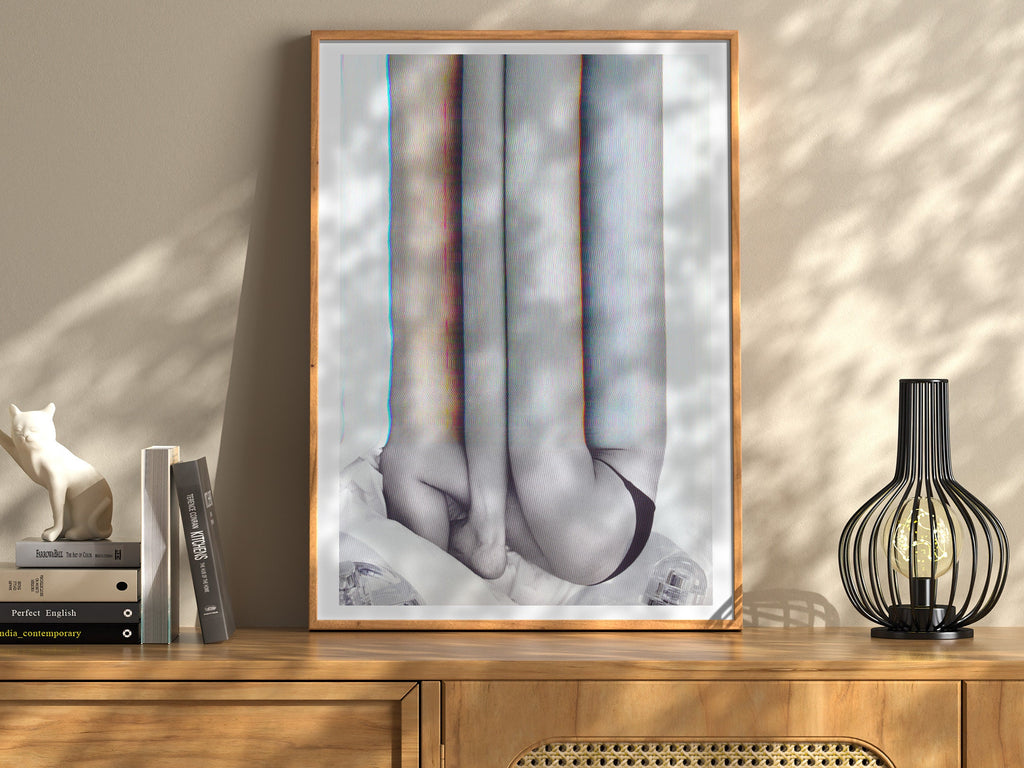 Surreal Altered Body Photography Art Print - Unique Minimalist Wall Decor for Home, Office, or Bedroom | Untitled (205) Giclée Print
