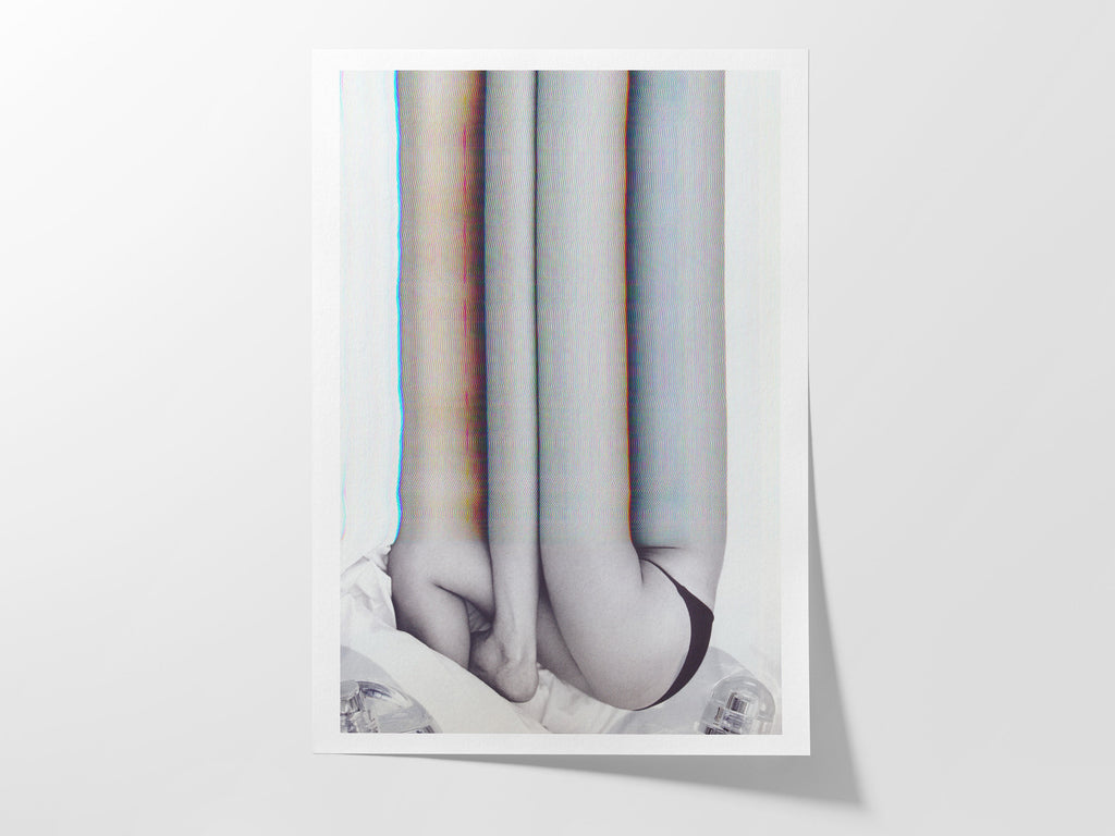 Surreal Altered Body Photography Art Print - Unique Minimalist Wall Decor for Home, Office, or Bedroom | Untitled (205) Giclée Print