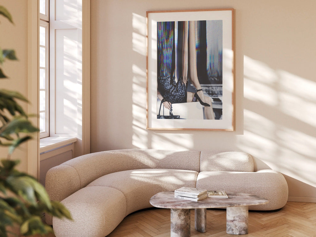 Surreal Altered Luxury Women's Fashion Photo - Elegant Glamorous Unique Wall Decor for Home, Office, Bedroom | Untitled (213) Giclée Print