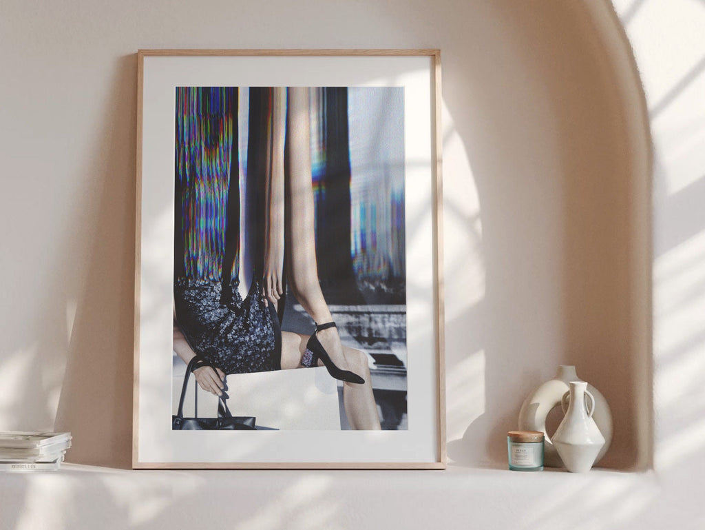 Surreal Altered Luxury Women's Fashion Photo - Elegant Glamorous Unique Wall Decor for Home, Office, Bedroom | Untitled (213) Giclée Print