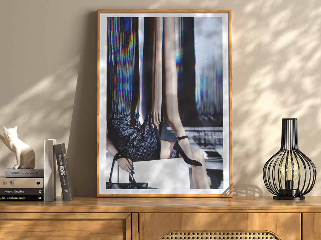 Surreal Altered Luxury Women's Fashion Photo - Elegant Glamorous Unique Wall Decor for Home, Office, Bedroom | Untitled (213) Giclée Print