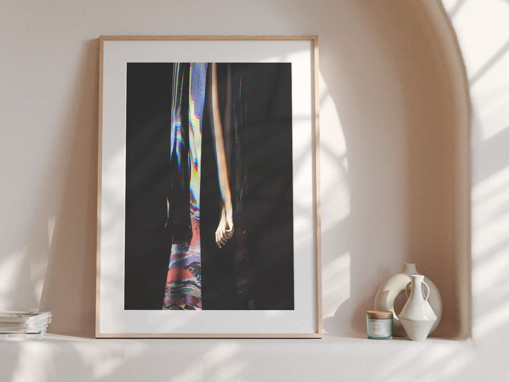 Ephemeral Altered Fashion Portrait Photo - Eclectic Moody Wall Decor for Living Room, Bedroom, Home, Office | Untitled (218) Giclée Print