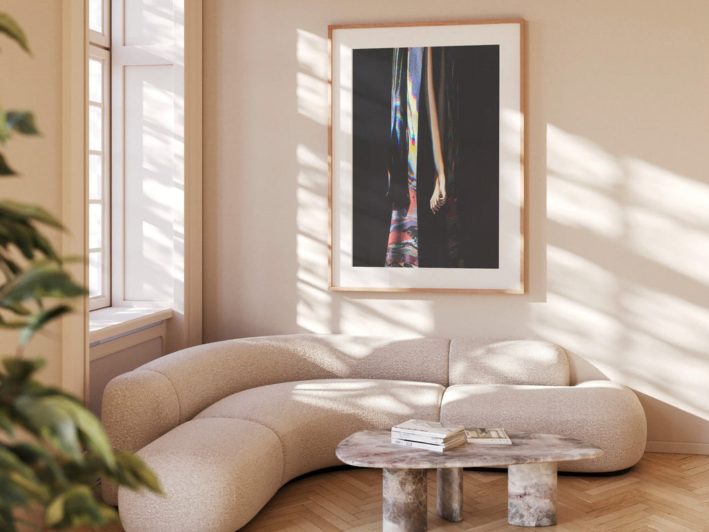 Ephemeral Altered Fashion Portrait Photo - Eclectic Moody Wall Decor for Living Room, Bedroom, Home, Office | Untitled (218) Giclée Print