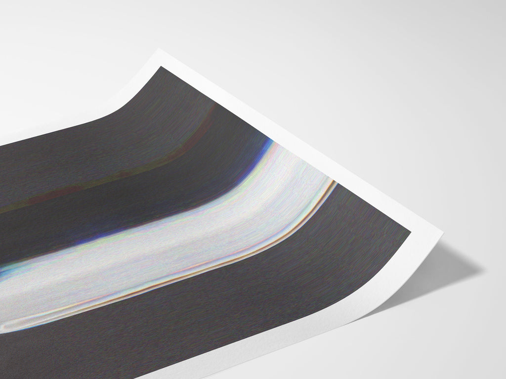 Dark Moody Black and White Altered Photo Artwork - Funky Feminine Postmodern Wall Decor for Home, Office | Untitled (222) Giclée Print