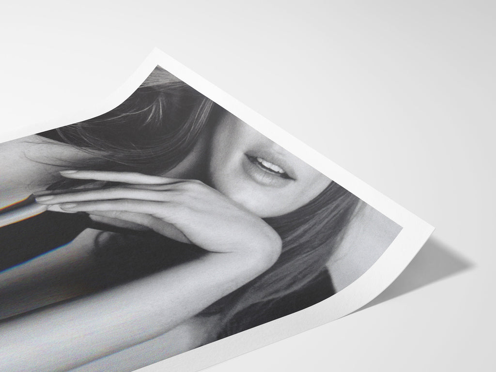 Altered Fashion Portrait Wall Art - Minimalist Black and White Photo for Eclectic Boho Home, Office Decor | Untitled (224) Giclée Print