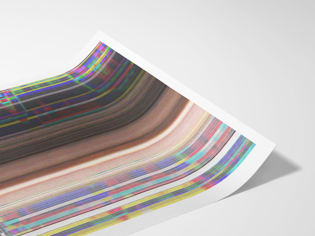 Altered British Fashion Photo Artwork - Colorful Aesthetic Wall Decor for Tea Shop, Coffee Shop, Cafe, Kitchen | Untitled (231) Giclée Print