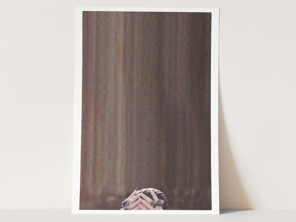 Brown Minimalist Modern Wall Art - Abstract Altered Photo Wall Decor for Living Room, Bedroom, Home, Office | Untitled (262) Giclée Print