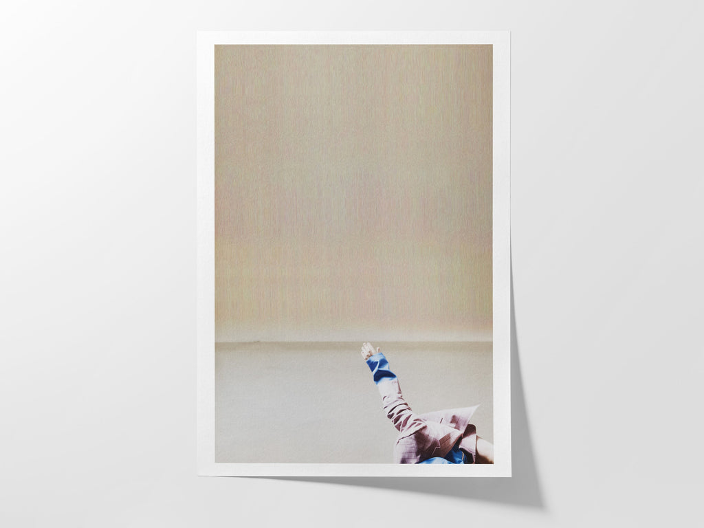 Surrealist Beige Tan Wall Art - Bohemian Neutral Minimalist Wall Decor for Home, Office, Bedroom, Bathroom | Untitled (266) Giclée Print