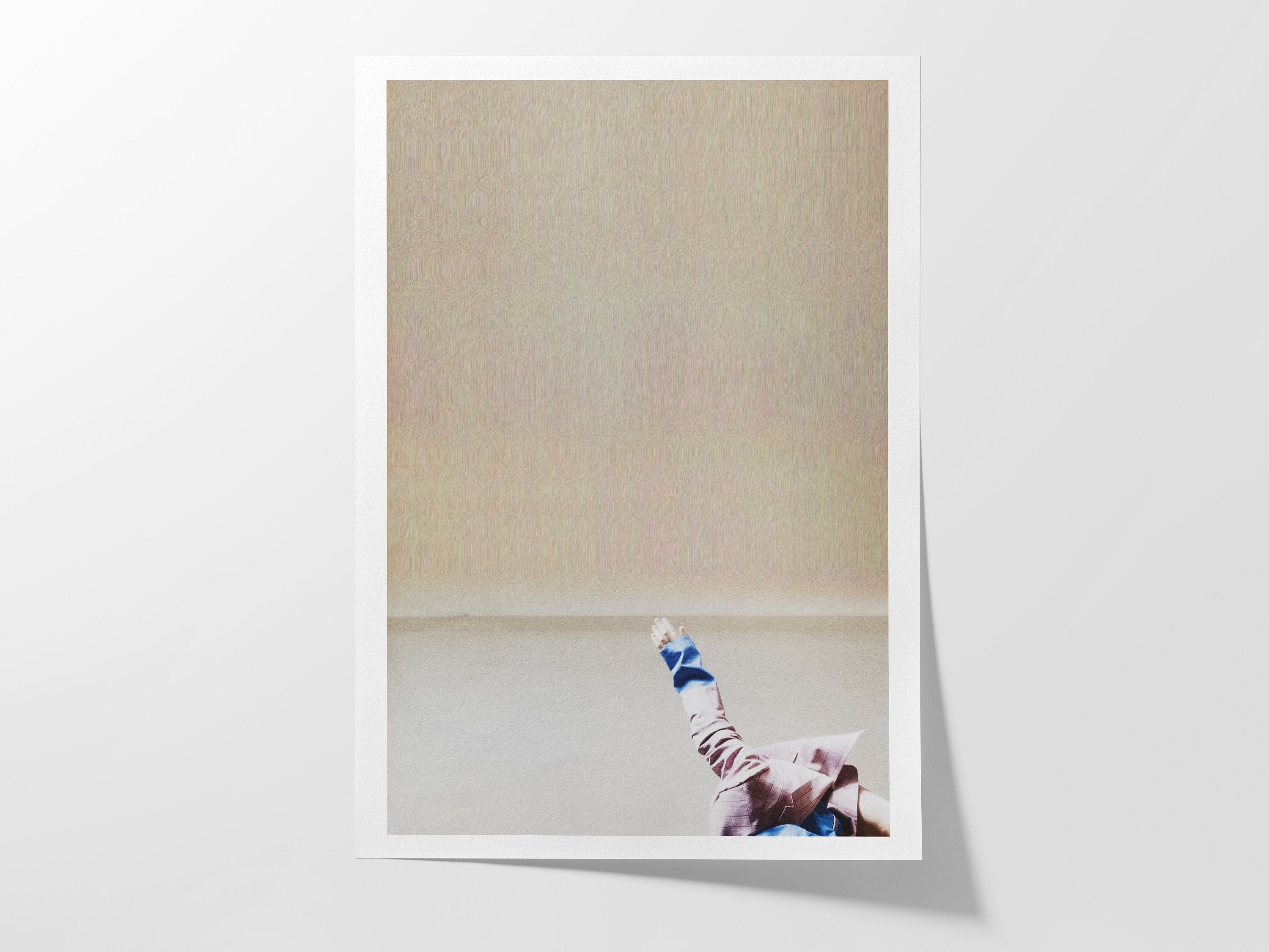 Surrealist Beige Tan Wall Art - Bohemian Neutral Minimalist Wall Decor for Home, Office, Bedroom, Bathroom | Untitled (266) Giclée Print