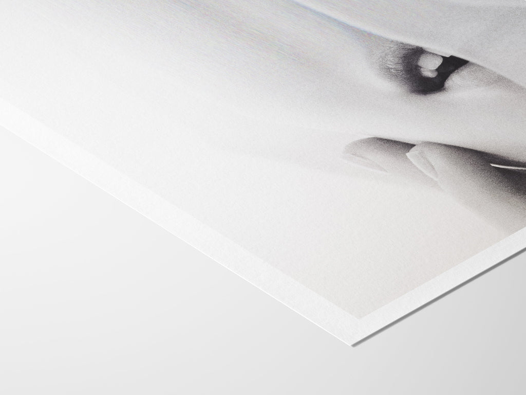 Sensual Black and White Photo Glitch Wall Art - Ephemeral Minimalist Eclectic Decor For Home, Office, Bedroom | Untitled (270) Giclée Print