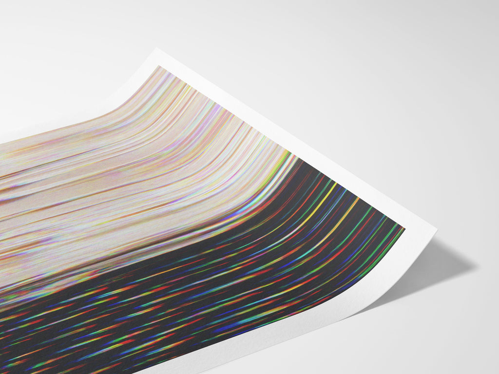 Altered Couples Portrait Photo Wall Art - Abstract Romantic Artwork For Boho Bedroom, Living Room, Bathroom | Untitled (273) Giclée Print