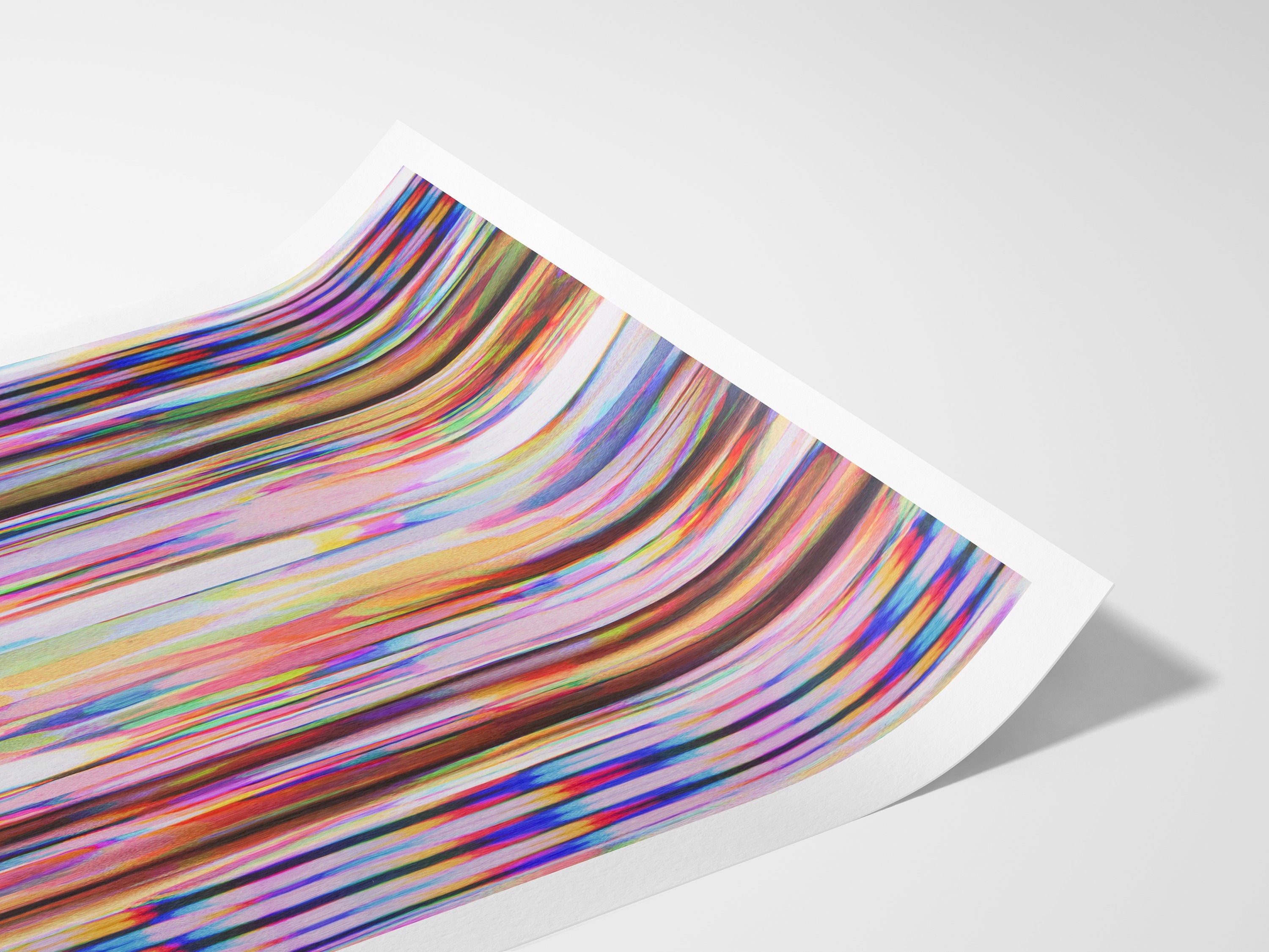 Pink Altered Fashion Photo Artwork - Colorful Feminine Wall Decor For Bedroom, Bathroom, Living Room, Office | Untitled (279) Giclée Print