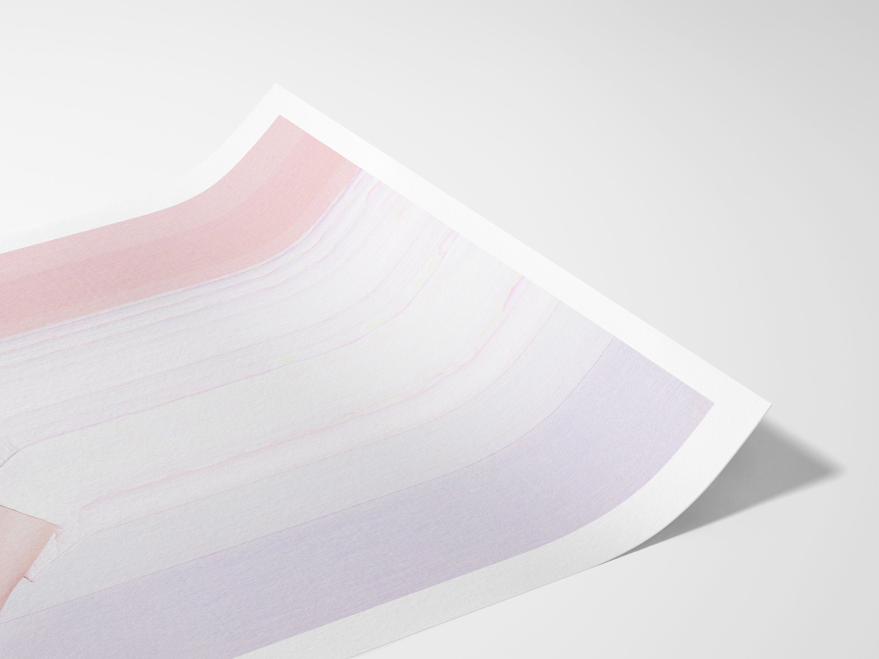 Pink, White, Purple Photo Wall Art - Bright Feminine Fashion Artwork For Bedroom, Bathroom, Salon, Office | Untitled (303) Giclée Print