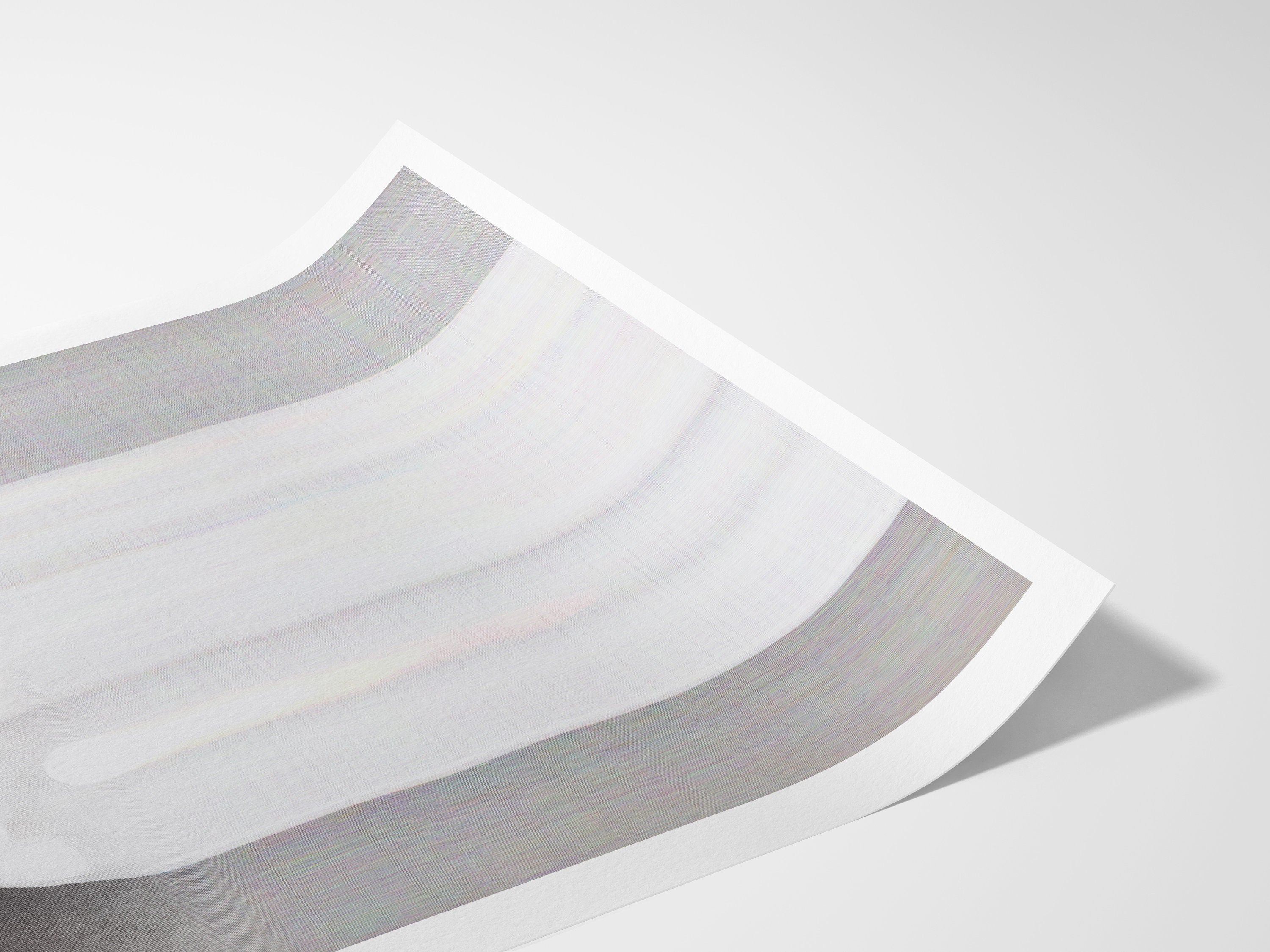 Minimalist Black and White Canvas Wall Art - Elegant Feminine Art for Living Room, Bedroom, Office, Bathroom | Untitled (308) Giclée Print